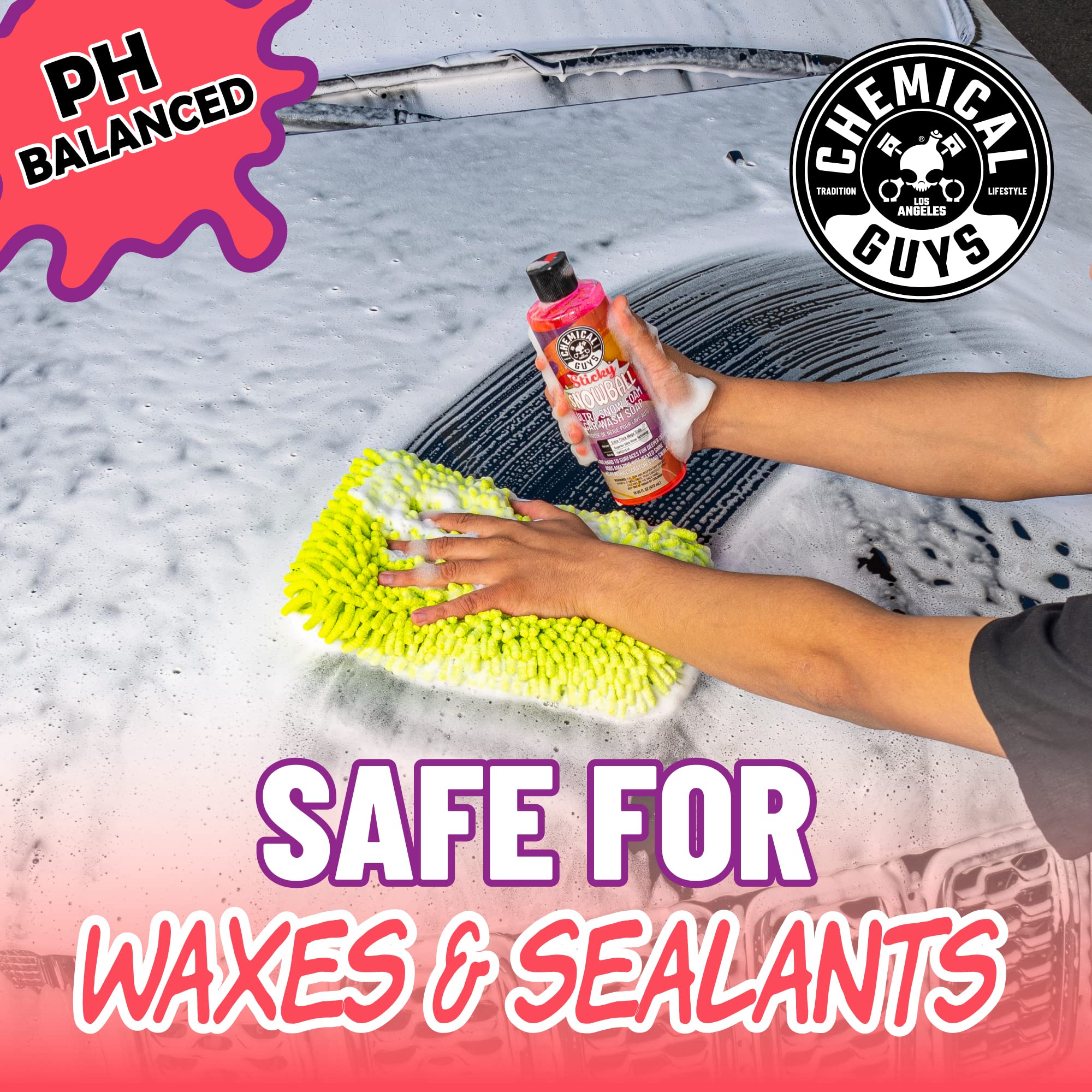 Foto 4 pulgar | Jabón Para Lavado De Autos Chemical Guys Sticky Snowball Ultra 1.9l - Venta Internacional.