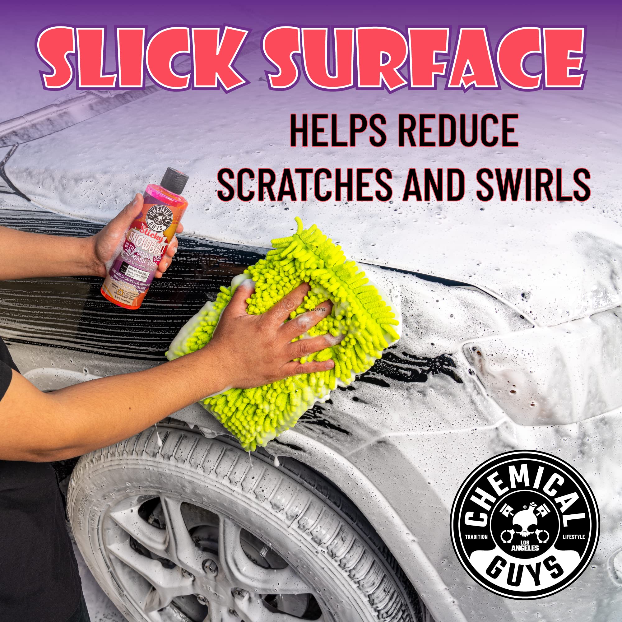Foto 6 pulgar | Jabón Para Lavado De Autos Chemical Guys Sticky Snowball Ultra 1.9l - Venta Internacional.