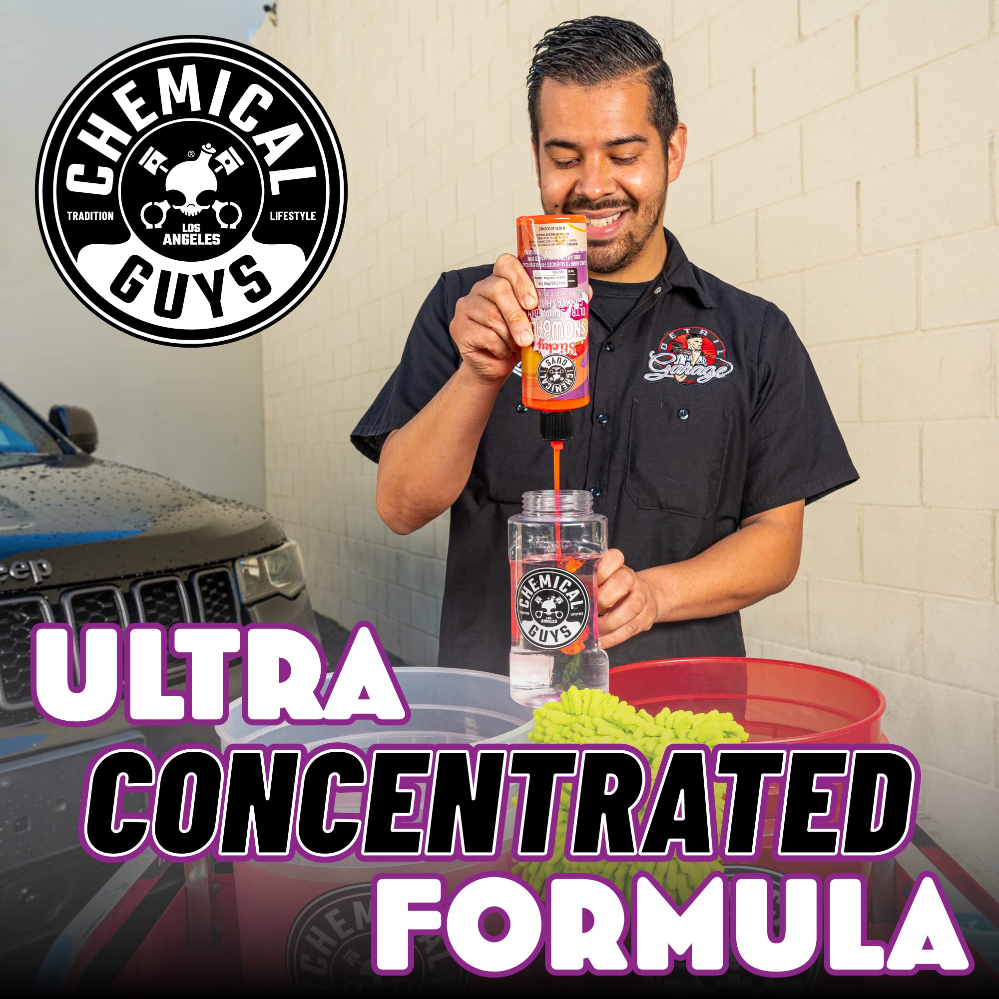 Foto 8 pulgar | Jabón Para Lavado De Autos Chemical Guys Sticky Snowball Ultra 1.9l - Venta Internacional.
