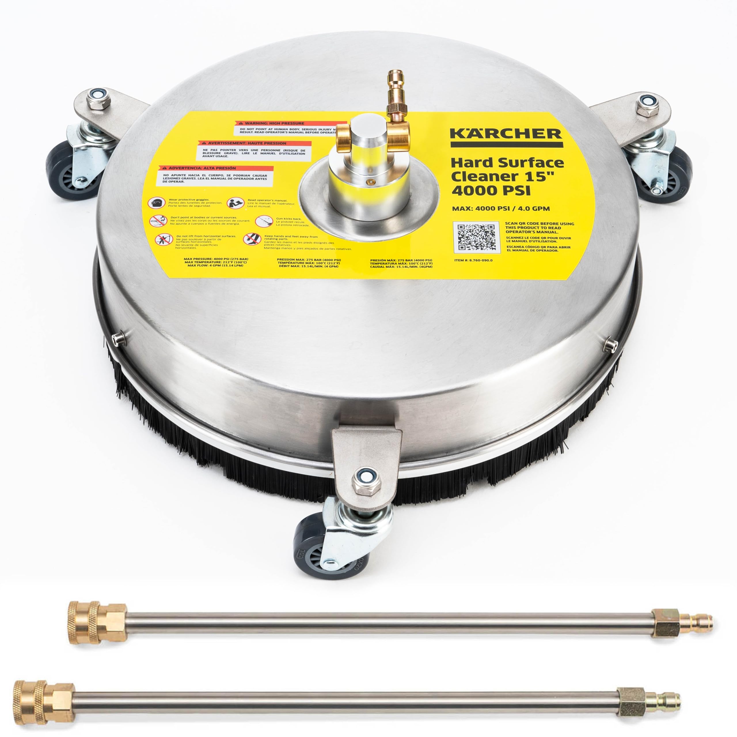 Limpiador De Superficies Para Lavadora A Presión Kärcher 15-4000 Psi - Venta Internacional.