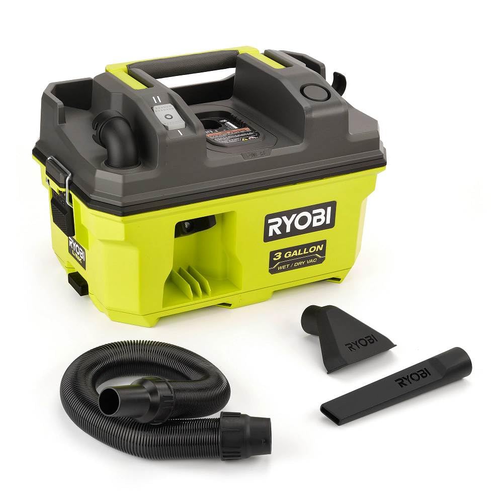 Aspiradora Para Talleres Húmedos Y Secos Ryobi, 18 V, One+ Link, 11.4 L, Bare Tool - Venta Internacional.