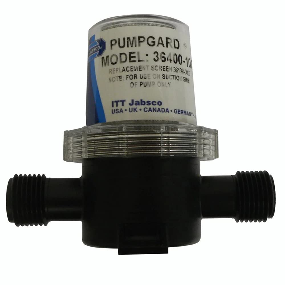 Foto 1 | Filtro Protector De Bomba En Línea Pumpgard Con Roscas Jabsco De 1/2 Pulgada - Venta Internacional.
