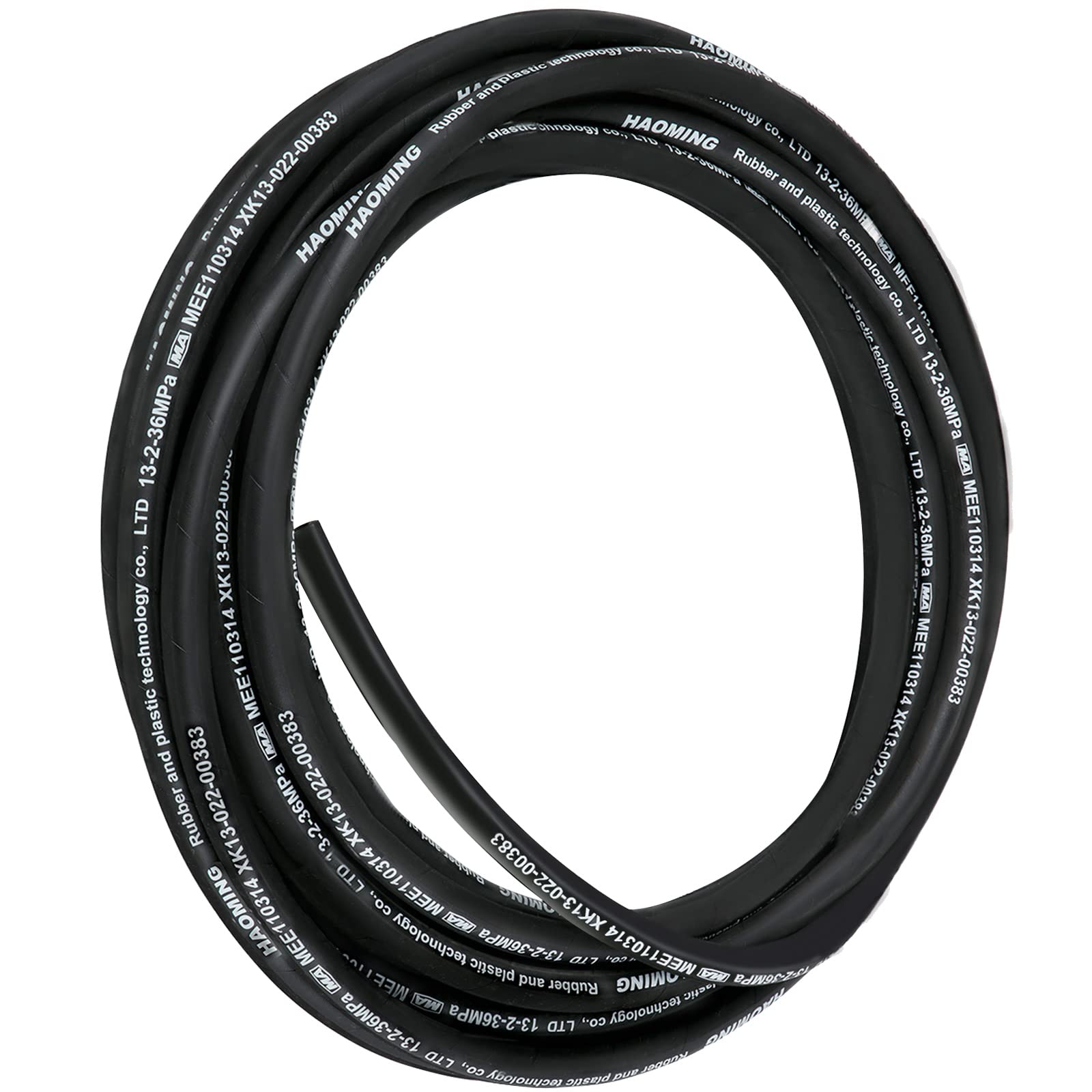 Manguera Hidráulica Vevor De Goma De 50 Pies Con 2 Alambres De Acero Trenzados De 5000 Psi - Venta Internacional.