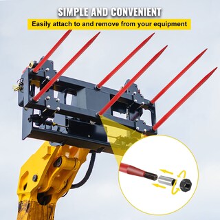 Foto 5 | Lanza Hay Spear Mophorn 49 Bale, 20,41 Kg De Capacidad, Revestida De Rojo - Venta Internacional.