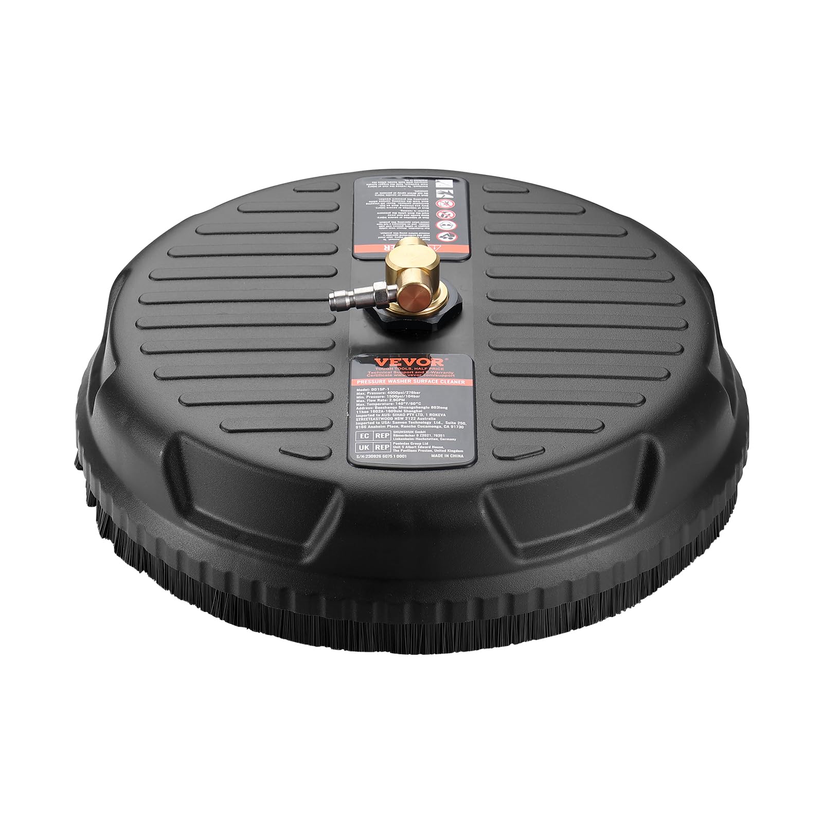 Foto 2 pulgar | Limpiador De Superficies Para Lavadora A Presión Vevor Universal 15 4000 Psi - Venta Internacional.