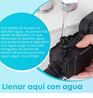 Foto 4 | Hidrolavadora Tucson Electrica Inalámbrico Pistola Para Portatil