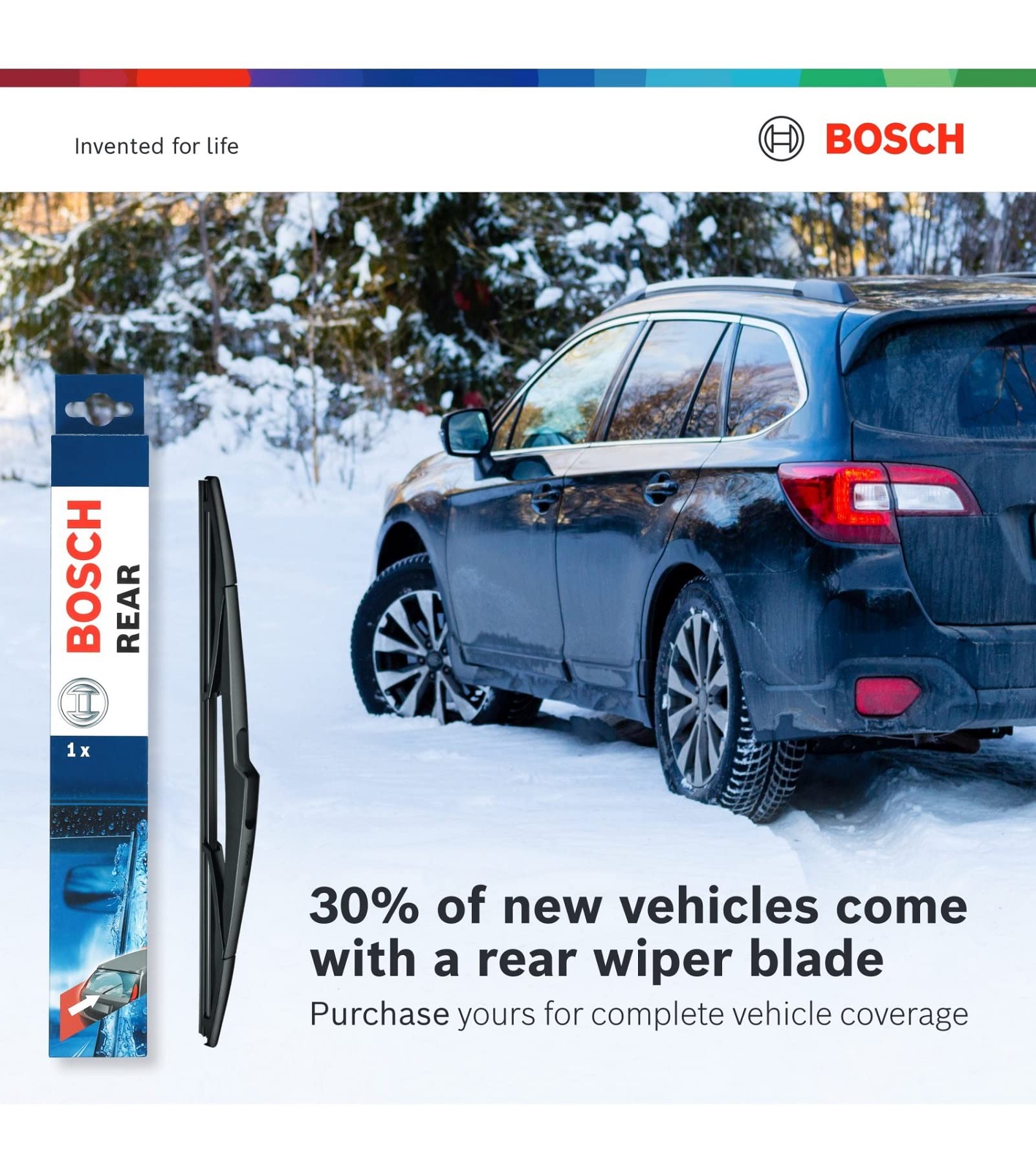 Foto 5 | Limpiaparabrisas Bosch Icon Premium Beam 20a Para Coche - Venta Internacional.