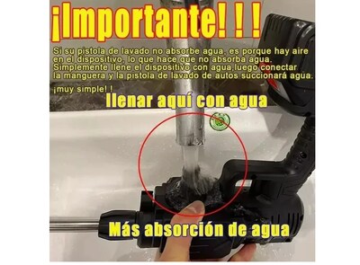 Foto 3 | Hidrolavadora Xtellar Inalámbrica De 550w Para Auto Y Hogar Con Doble Batería De Alta Eficiencia