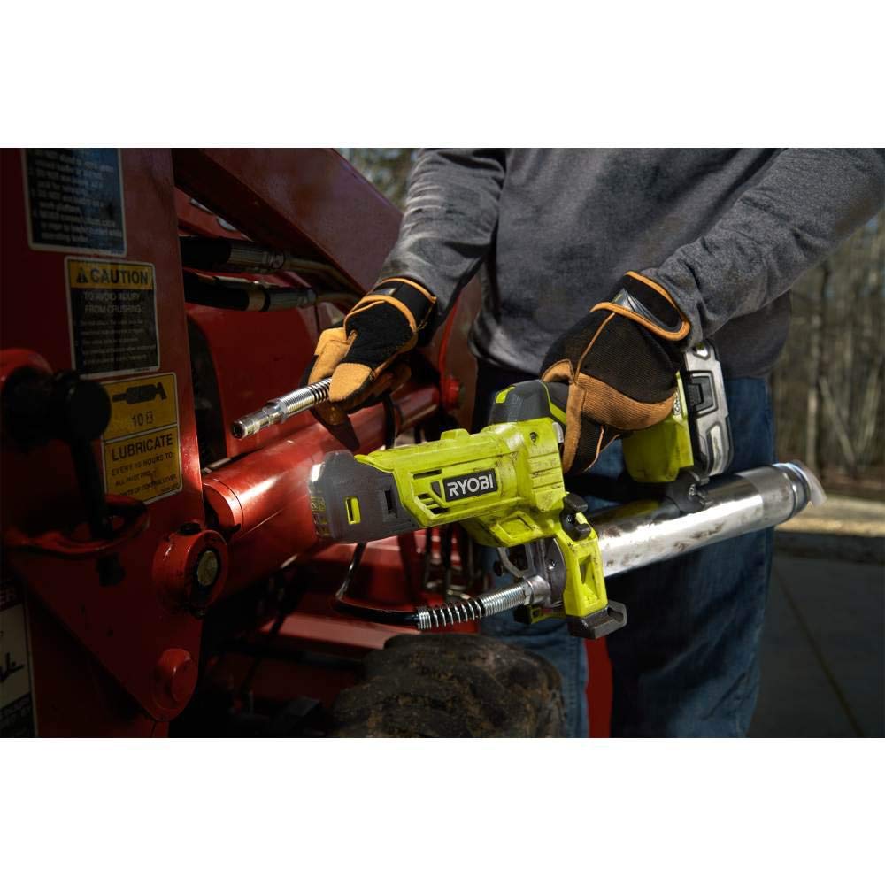 Foto 6 pulgar | Pistola Engrasadora Inalámbrica Ryobi P3410 18 V 10,000 Psi - Venta Internacional.