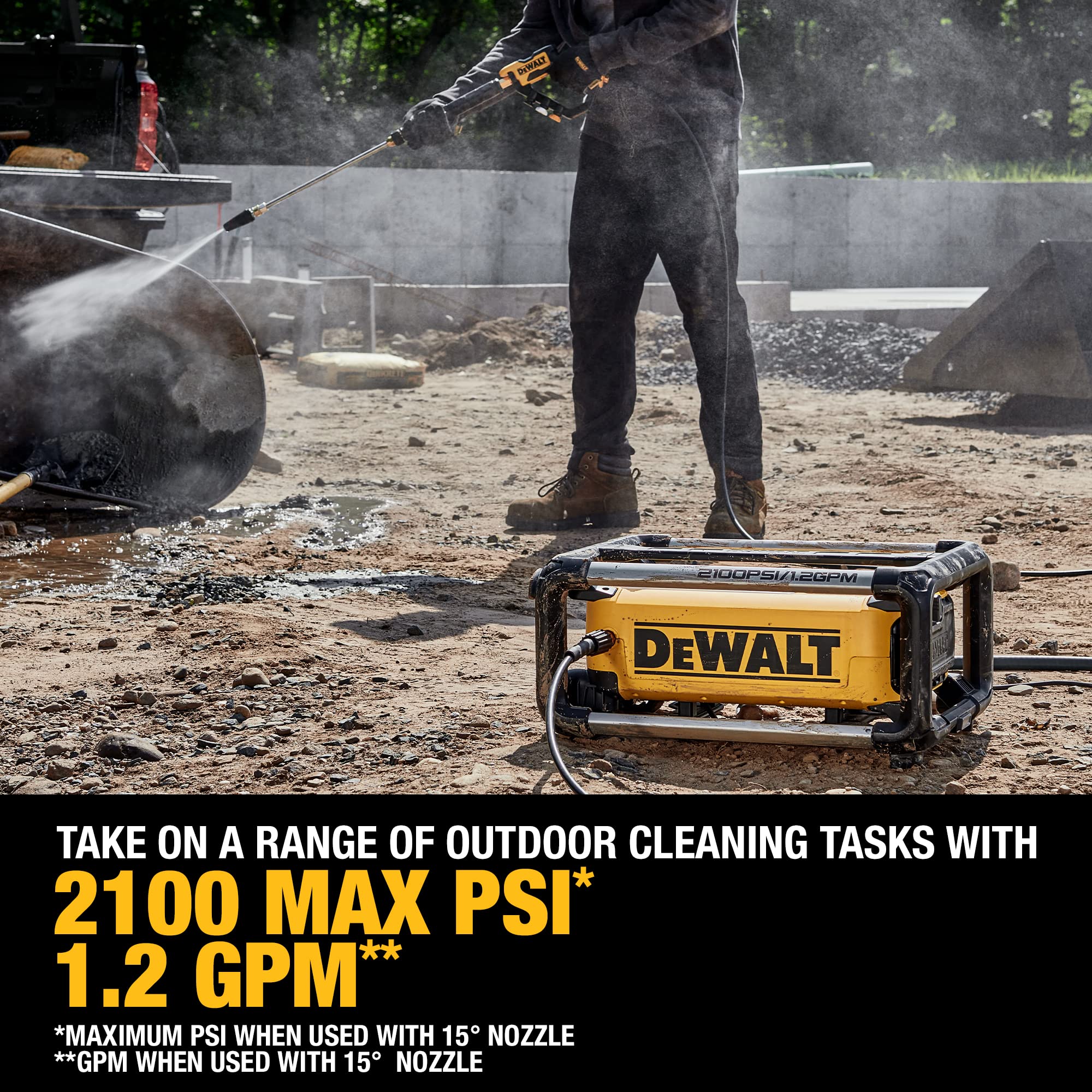 Foto 5 pulgar | Lavadora A Presión Eléctrica Dewalt Dwpw2100 2100 Psi 24 Libras - Venta Internacional.
