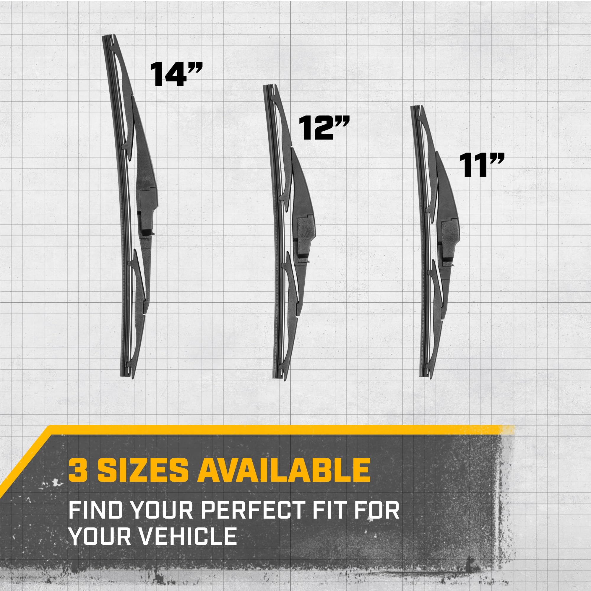 Foto 8 pulgar | Limpiaparabrisas Trasero Cat C2.0 Heavy Duty Automotive Para Todas Las Estaciones - Venta Internacional.