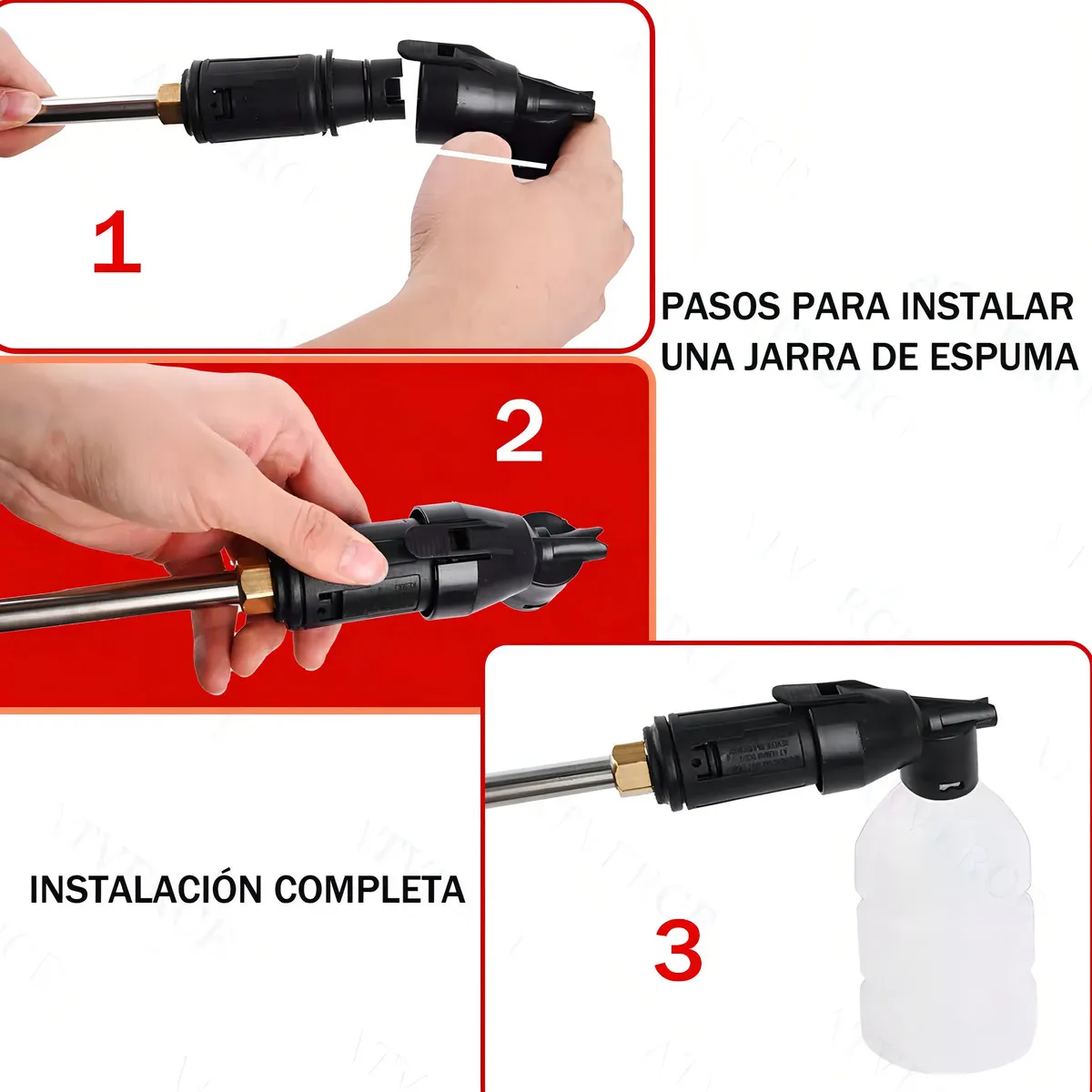 Foto 4 pulgar | Hidrolavadora Belug  Eléctrica 4800w Presión Máxima Color Rojo