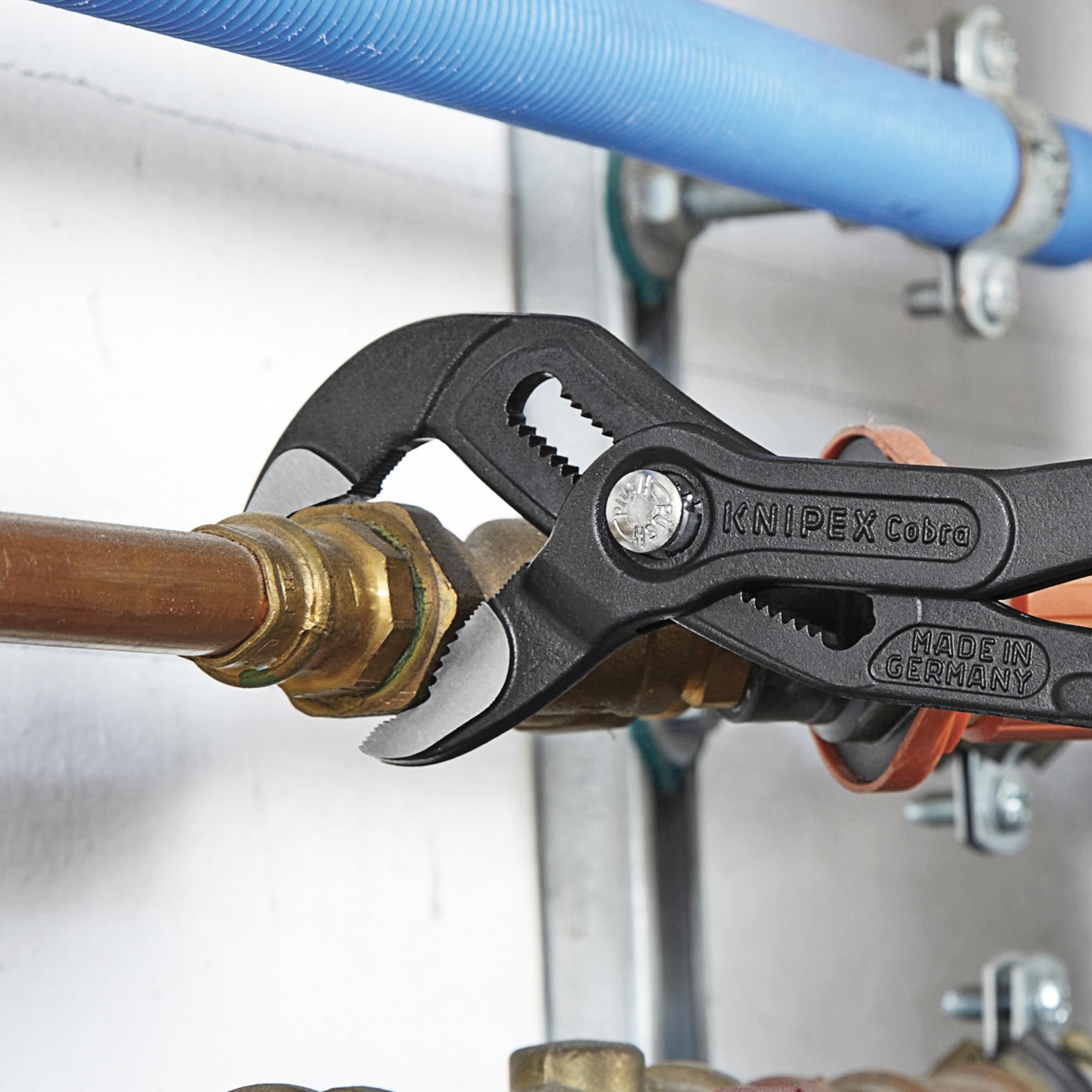 Foto 5 pulgar | Alicates Para Bombas De Agua Knipex Cobra 250 Mm  Color Rojo - Venta Internacional.