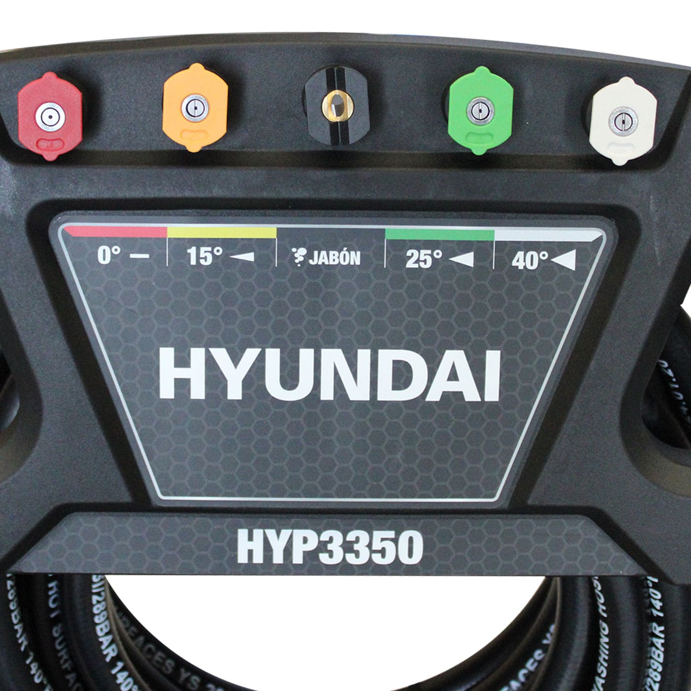 Foto 9 pulgar | Hidrolavadora Hyundai HYP3350 Triplex 7 Hp 3200 Psi 220 Bar con Base Abatible