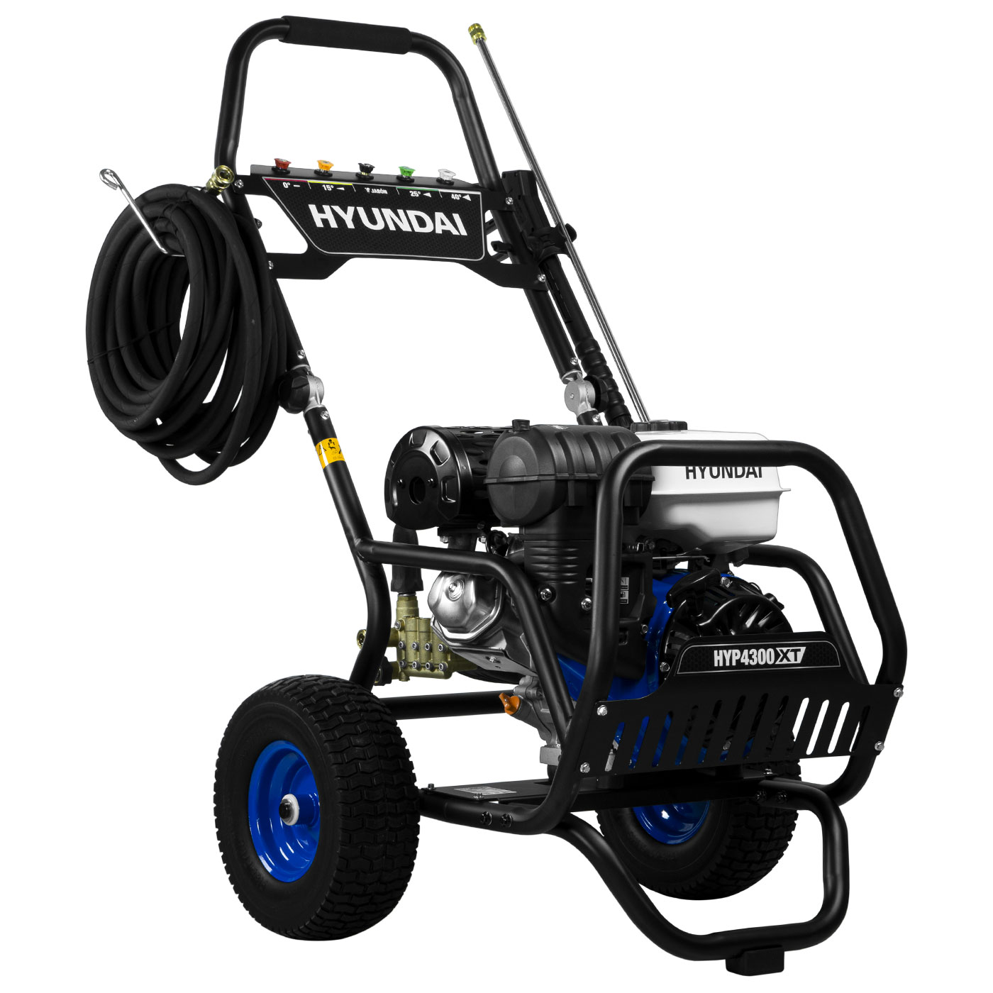 Foto 4 pulgar | Hidrolavadora Hyundai Triplex 15 Hp 4200 Psi 289 Bar C/base Abatible - Hyp4300xt