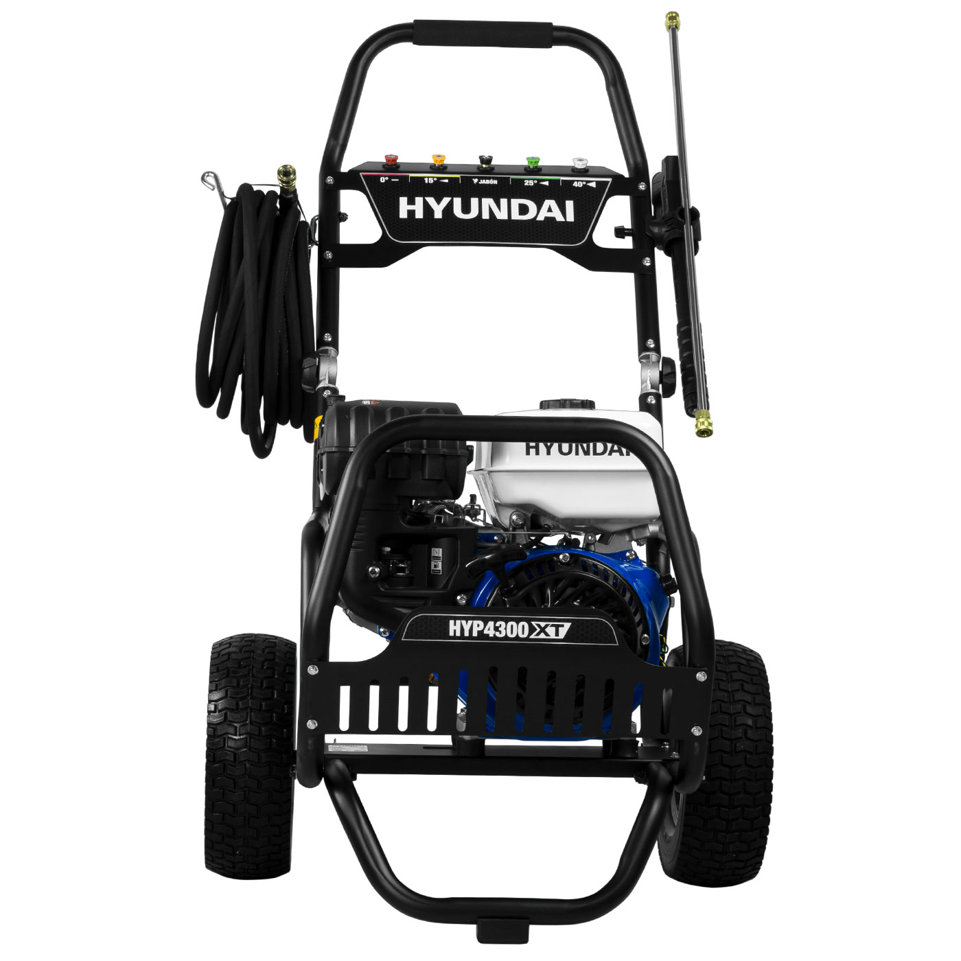 Foto 5 pulgar | Hidrolavadora Hyundai Triplex 15 Hp 4200 Psi 289 Bar C/base Abatible - Hyp4300xt