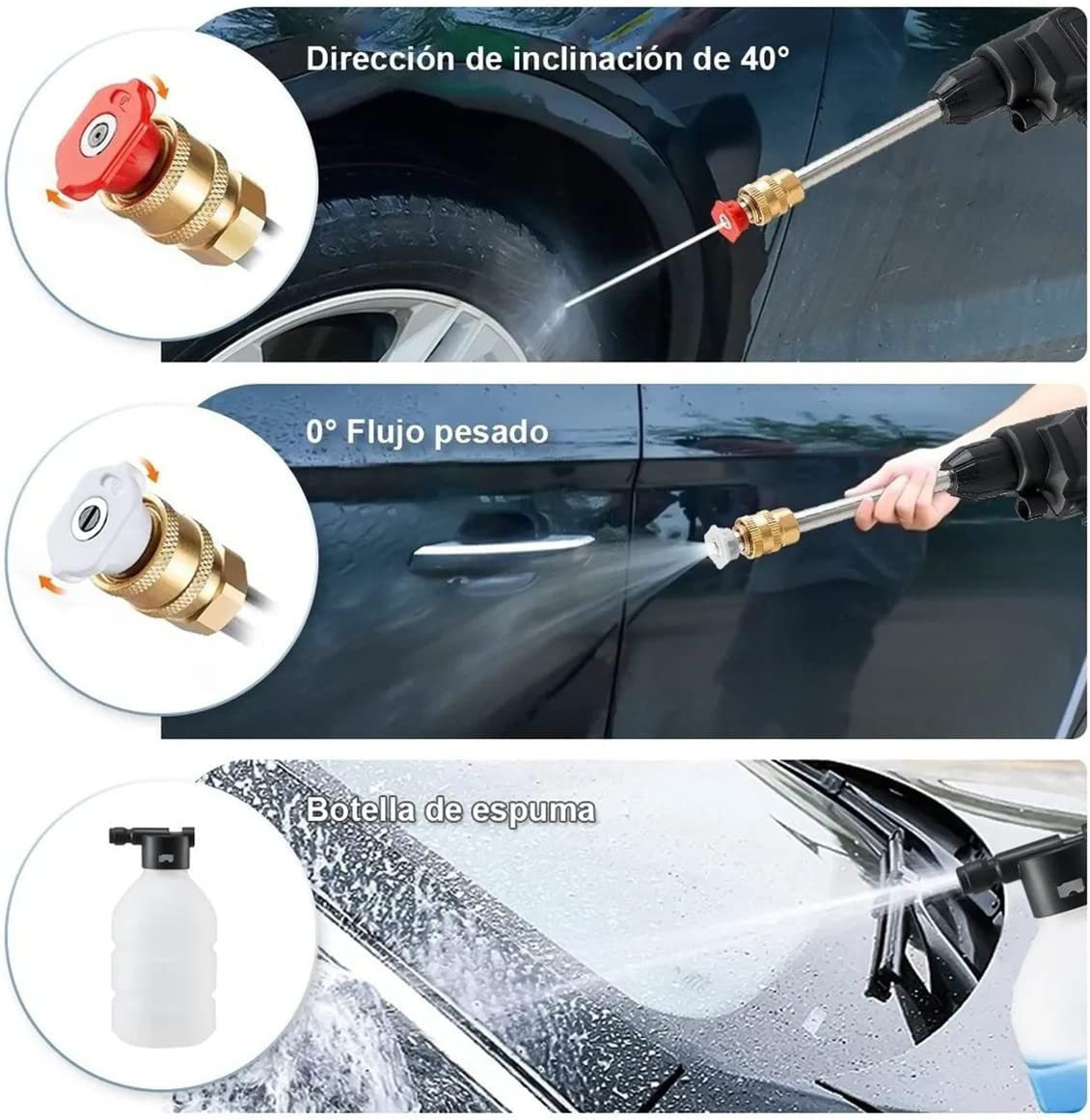 Foto 2 | Hidrolavadora Oem Eléctrica Portátil incluye Accesorios