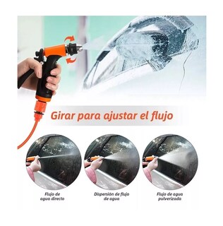 Foto 2 | Bomba de Lavado A Presión Eléctrica Portátil Belug 100w color Naranja
