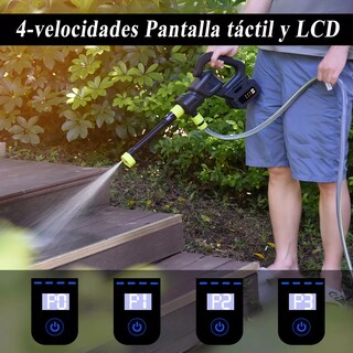 Foto 4 | Pistola Hidrolavadora Portátil Eléctrica Inalámbrica Eo Safe Imports Esi-16039 Verde