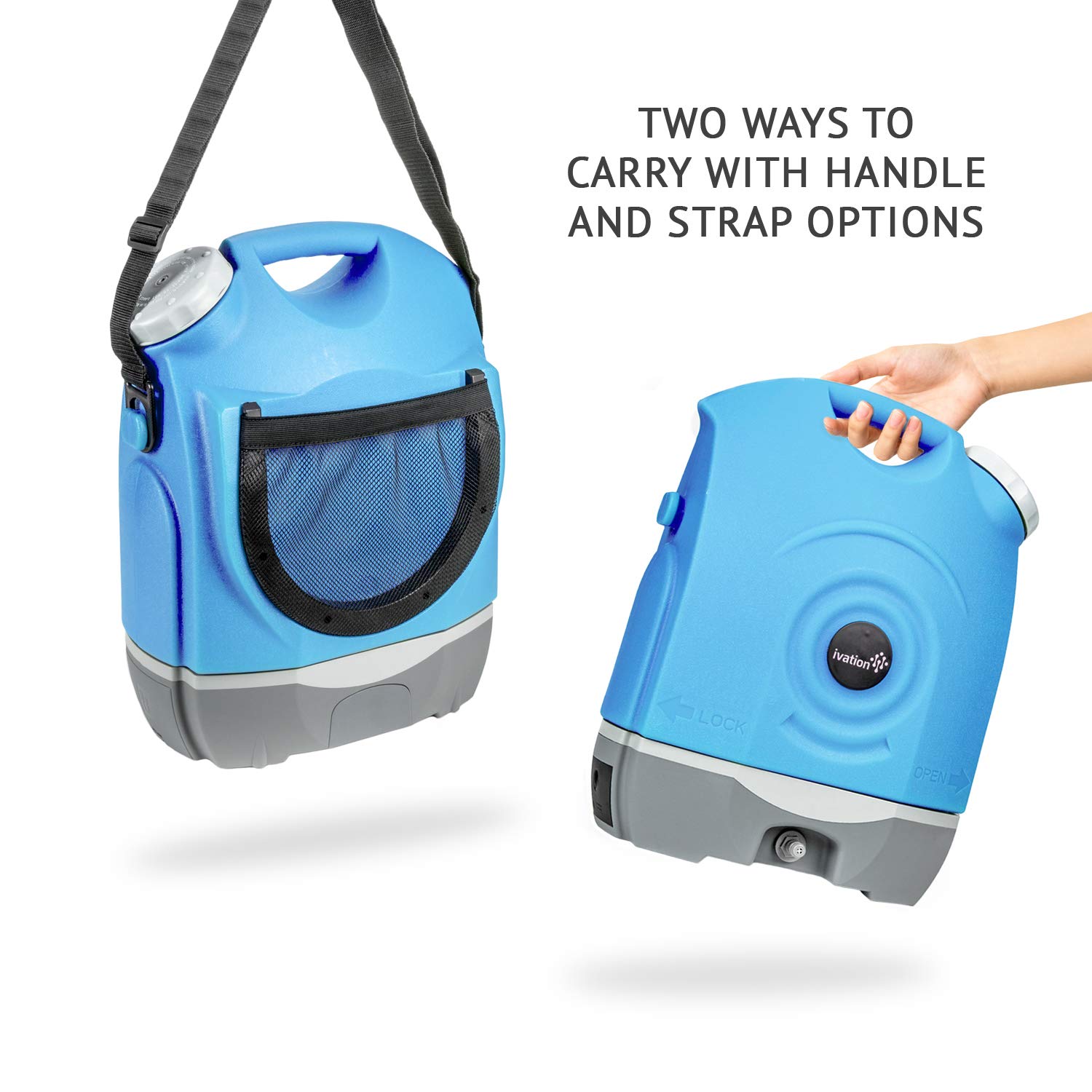 Foto 6 pulgar | Lavadora Pulverizadora Portátil Ivation Con Tanque De 4,5 L Y Batería De 2200 Mah - Venta Internacional.
