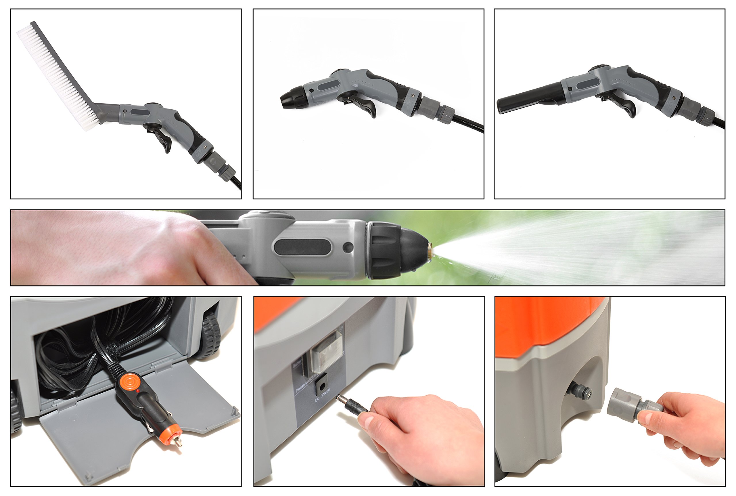 Foto 8 pulgar | Hidrolavadora Portátil Ivation Multiusos con Tanque de Agua - Venta Internacional