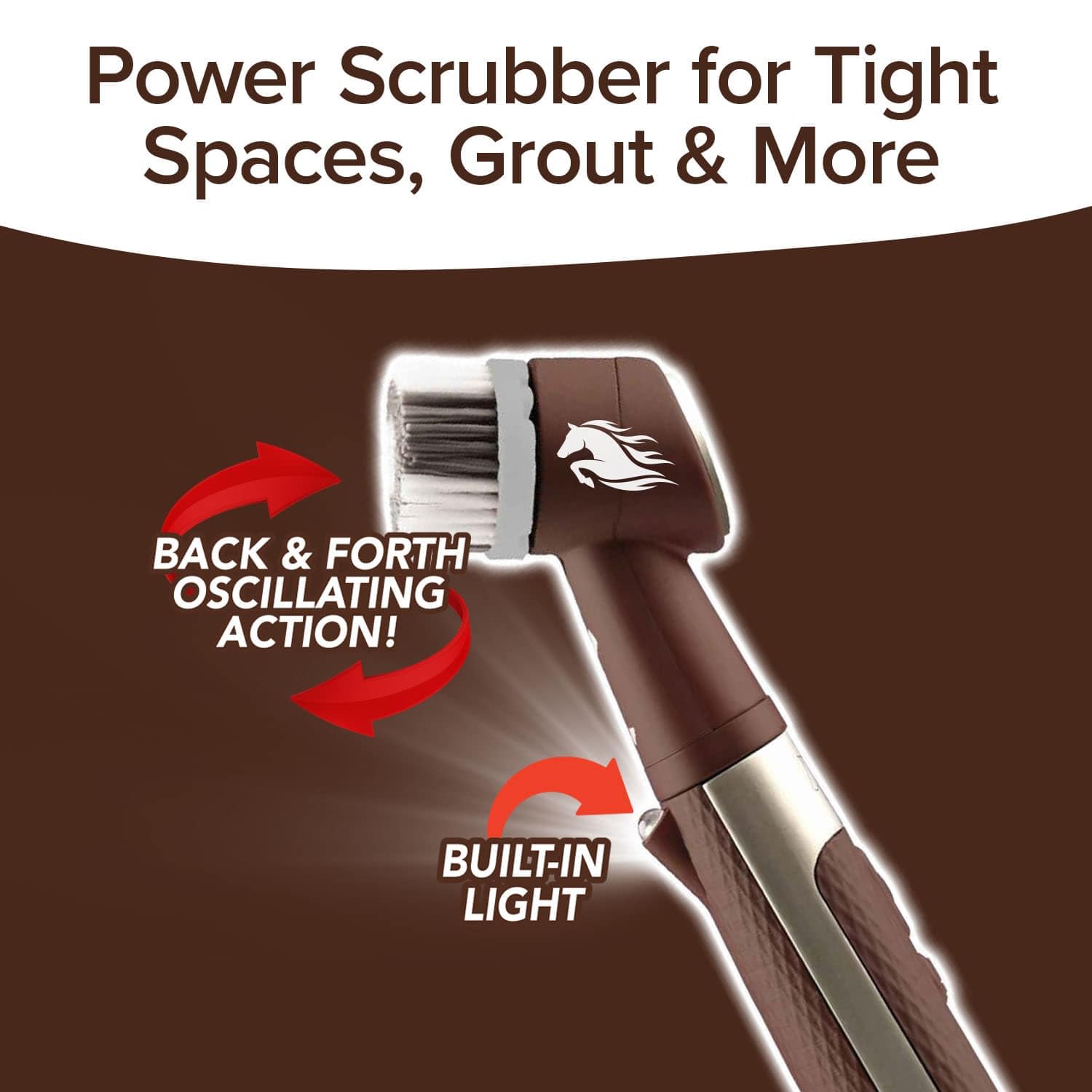Foto 6 pulgar | Power Scrubber Horsepower Pocket Pony, Impermeable Y Recargable - Venta Internacional.