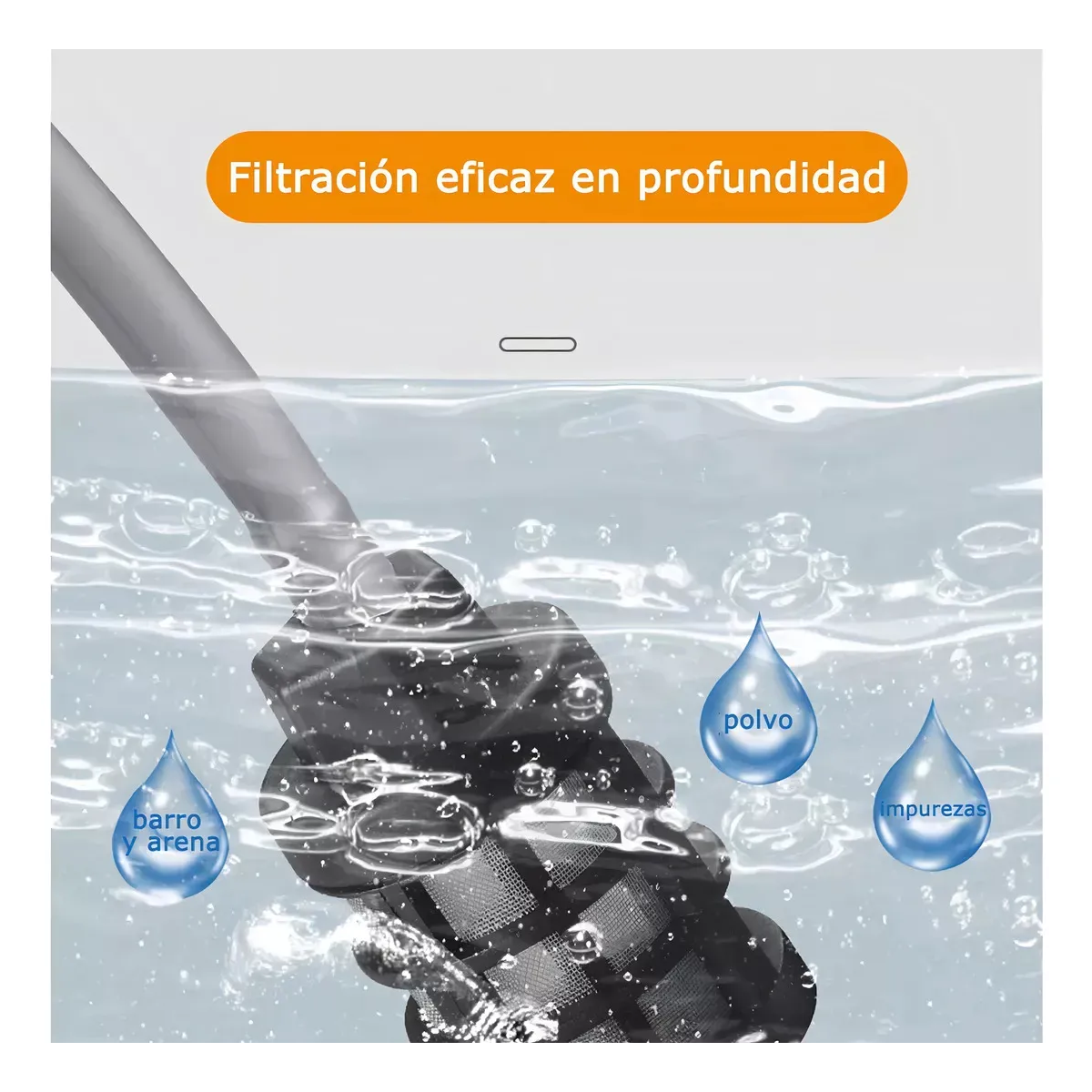 Foto 4 | Pistola Inalámbrica Hidrolavadora Portátil Batería Litio 48v 2 Pilas Lab.g Negro
