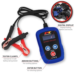 Foto 3 | Probador De Baterías De Coche Performance Tool Digital W2999 12 V - Venta Internacional.