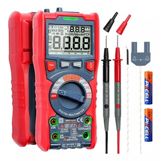 Foto 3 | Multímetro Digital Profesional, 6000c Eo Safe Imports Esi-16589 Rojo
