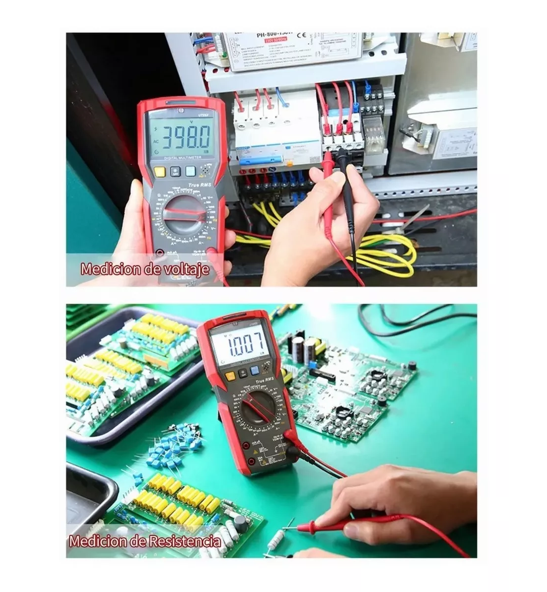 Foto 4 | Multímetro Digital Manual Eo Safe Imports Esi-7008 color Negro