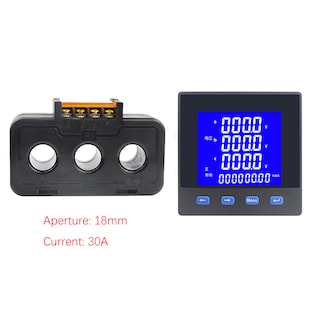 Foto 5 | Medidor de Potencia Multifunción Cnyannua TY194E-9SY 3P3 Pantalla LCD - Venta Internacional