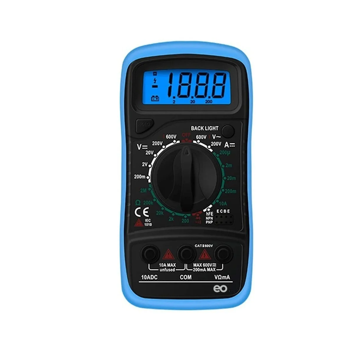 Foto 1 | Multimetro Lcd Digital Profesional Eo Safe Imports Esi-1790-1 Azul