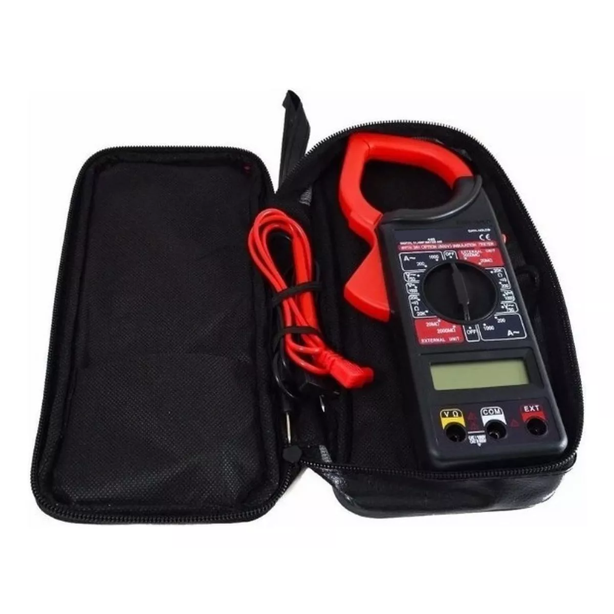 Foto 5 pulgar | Multímetro Profesional Digital Gancho Eo Safe Imports Esi-16585 Negro