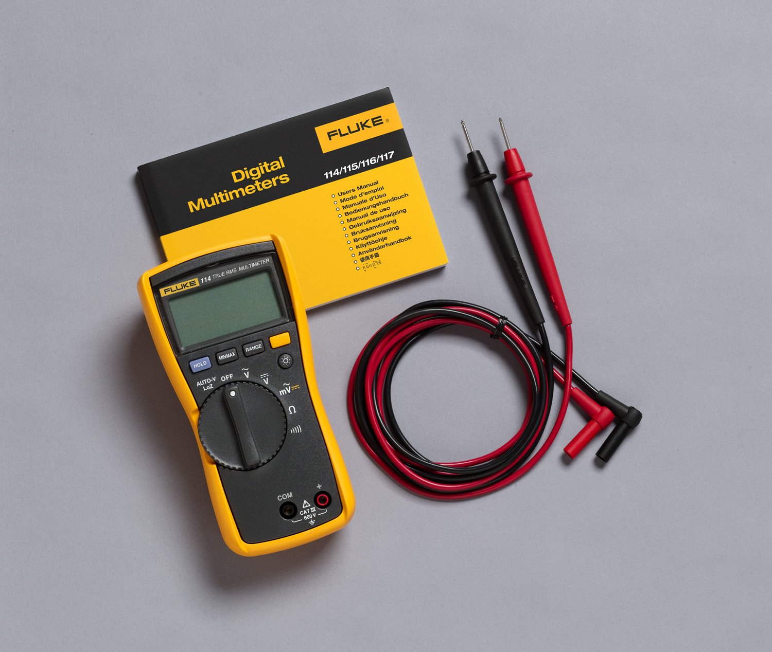 Foto 3 pulgar | Multímetro Fluke 114 Autovolt Para Electricistas, Tensión Ca/cc - Venta Internacional.