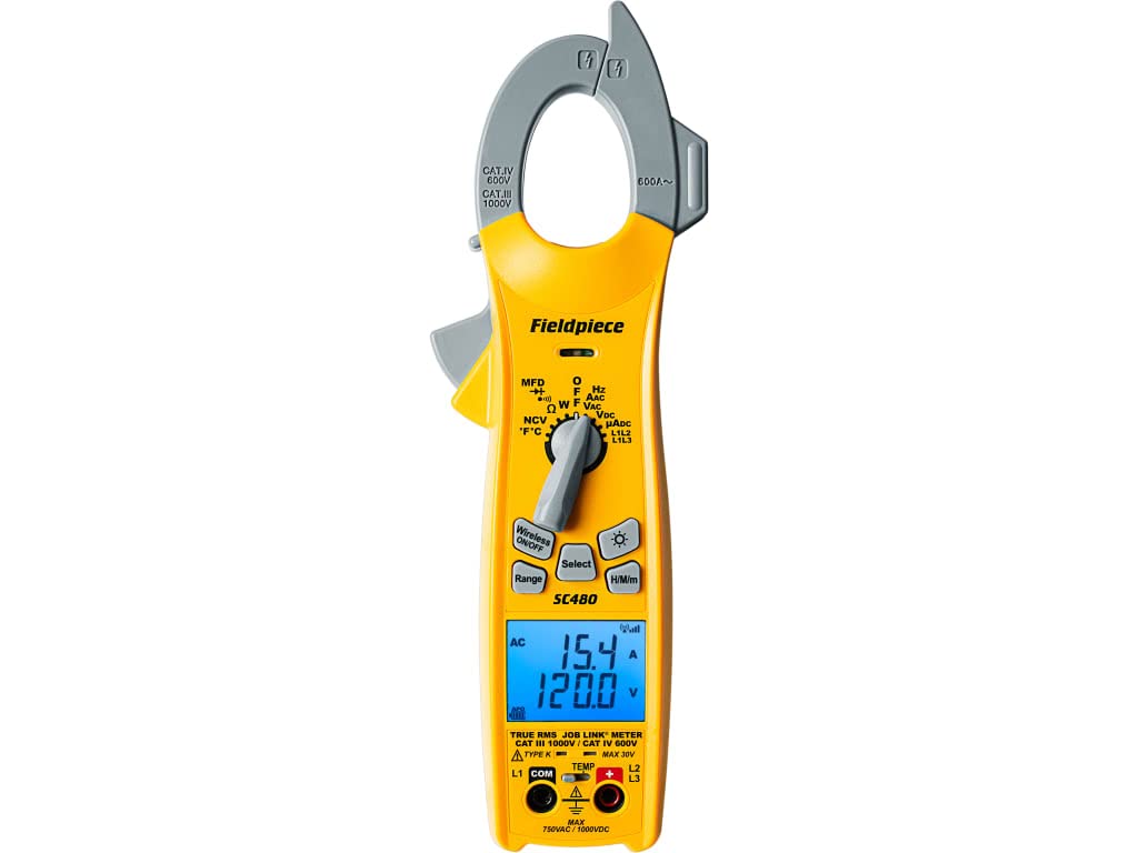 Foto 2 pulgar | Multímetro Con Pinza Fieldpiece Sc480 True-rms Wireless Ac - Venta Internacional.