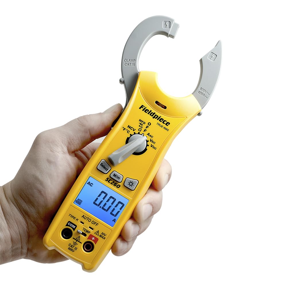 Foto 2 pulgar | Multímetro Con Pinza Fieldpiece Sc260 True Rms Con Temperatura - Venta Internacional.