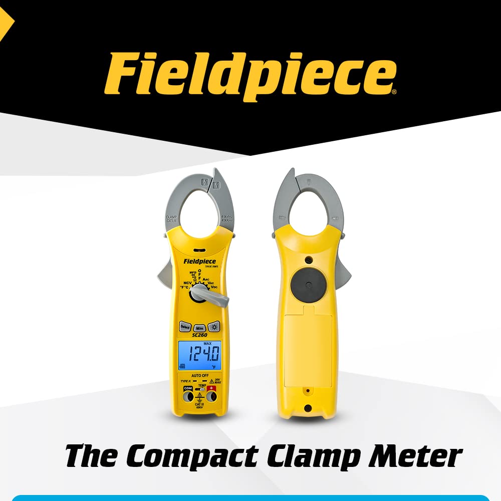 Foto 7 pulgar | Multímetro Con Pinza Fieldpiece Sc260 True Rms Con Temperatura - Venta Internacional.