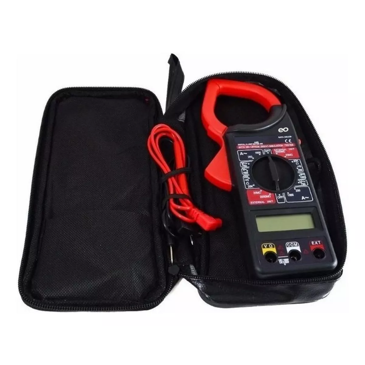 Foto 5 pulgar | Multímetro Profesional Digital Gancho Eo Safe Imports Esi-16585-1 Negro
