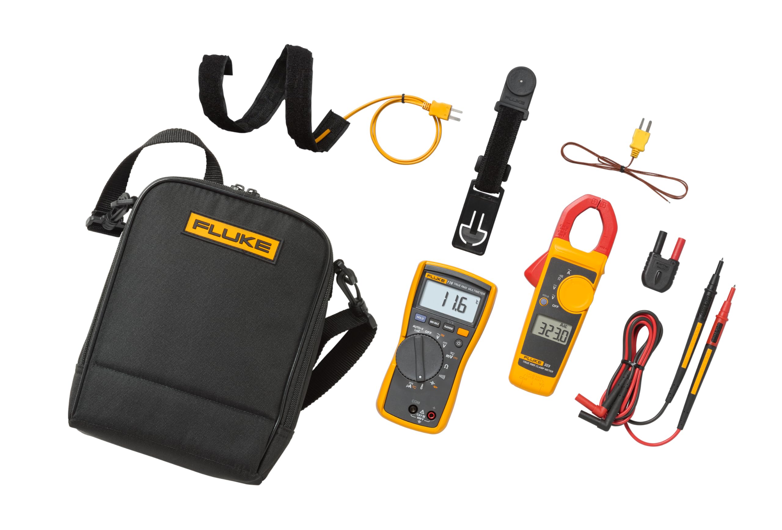 Foto 1 | Kit Combinado De Multímetro Y Pinza Amperimétrica Fluke 116/323 - Venta Internacional.