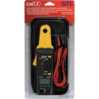 Foto 3 | Pinza Amperimétrica General Technologies Corp Gtc Cm100 De 1 Ma A 100 A - Venta Internacional.