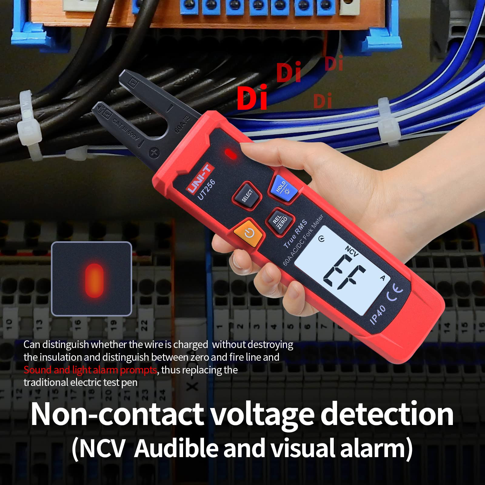 Foto 3 | Medidor De Horquilla Uni-t Ut256 Ac/dc 60 A 600 V True Rms Con Ncv - Venta Internacional.