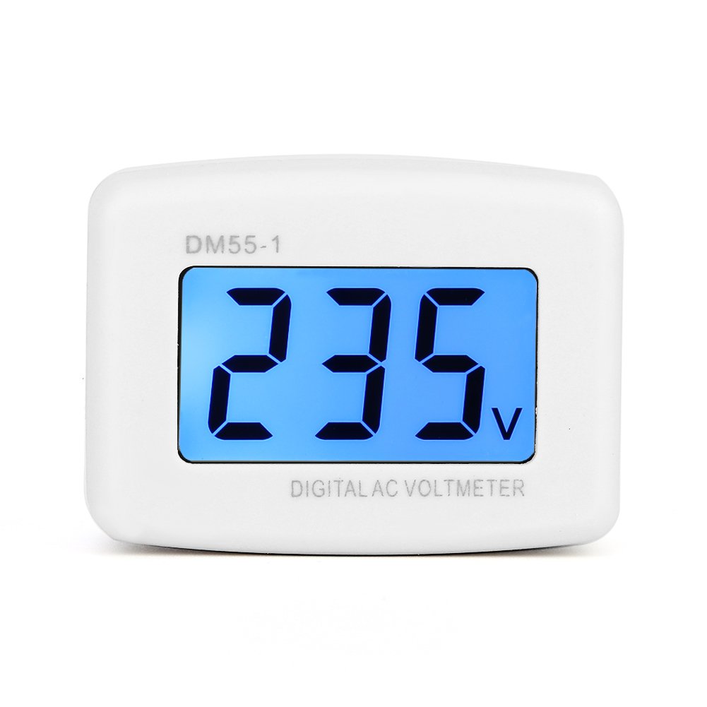 Medidor De Voltaje Yosoo Ac 110v, Voltímetro Digital Lcd - Venta Internacional.