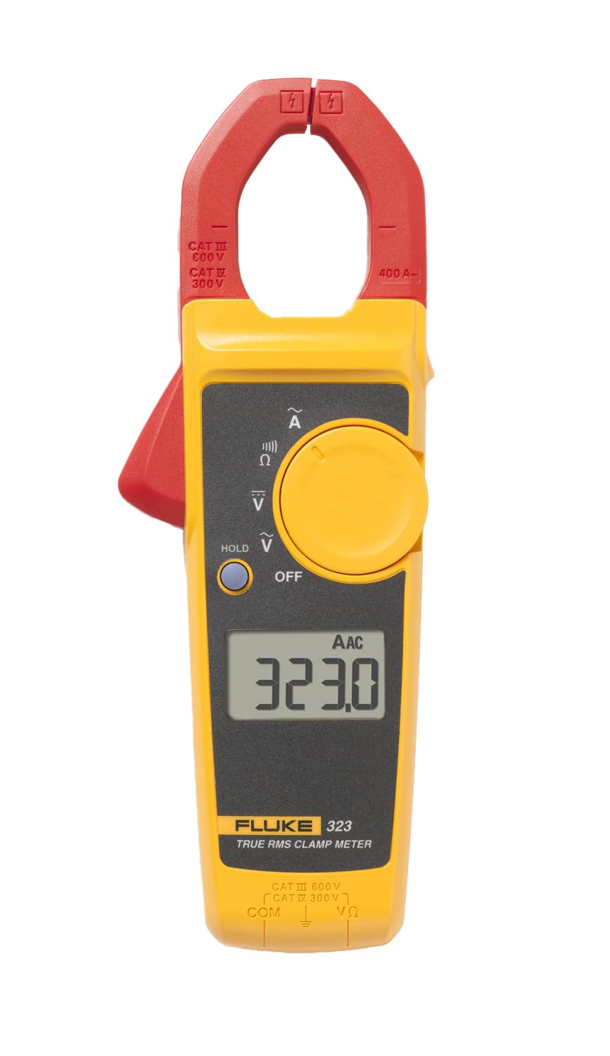 Foto 2 pulgar | Pinza Amperimétrica Fluke 323 Para Electricistas Comerciales Y Residenciales - Venta Internacional.
