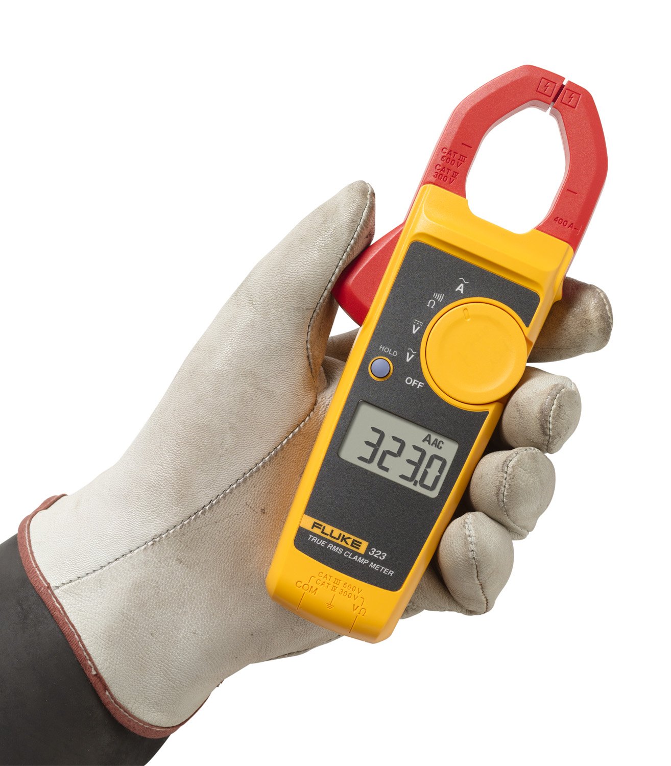 Foto 3 pulgar | Pinza Amperimétrica Fluke 323 Para Electricistas Comerciales Y Residenciales - Venta Internacional.