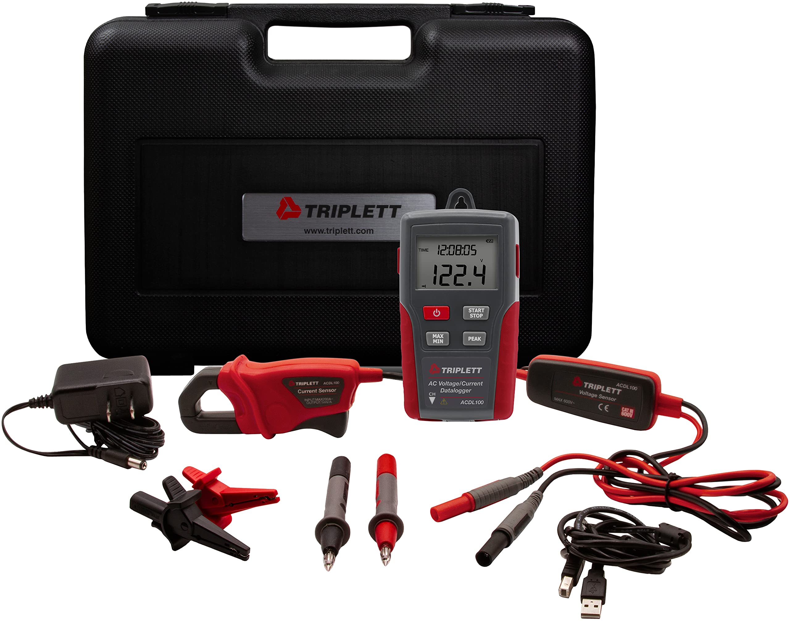 Foto 2 | Datalogger Triplett Acdl100 True Rms Ac Tensión/corriente - Venta Internacional.