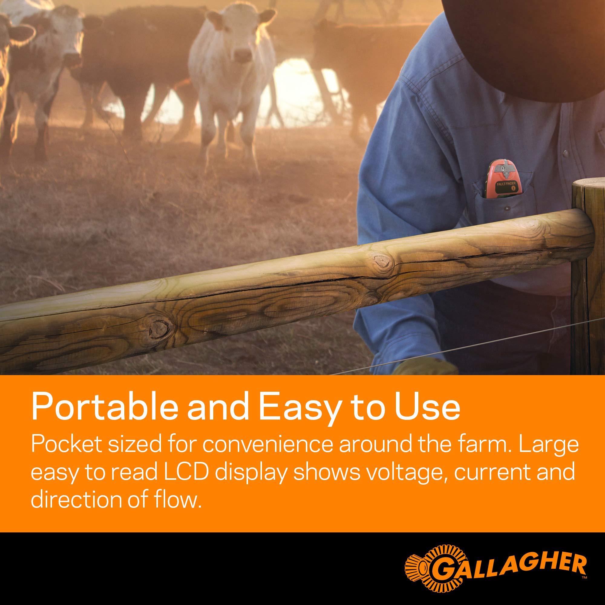 Foto 5 pulgar | Medidor De Voltaje Y Corriente Fault Finder Gallagher Smart Fence - Venta Internacional.