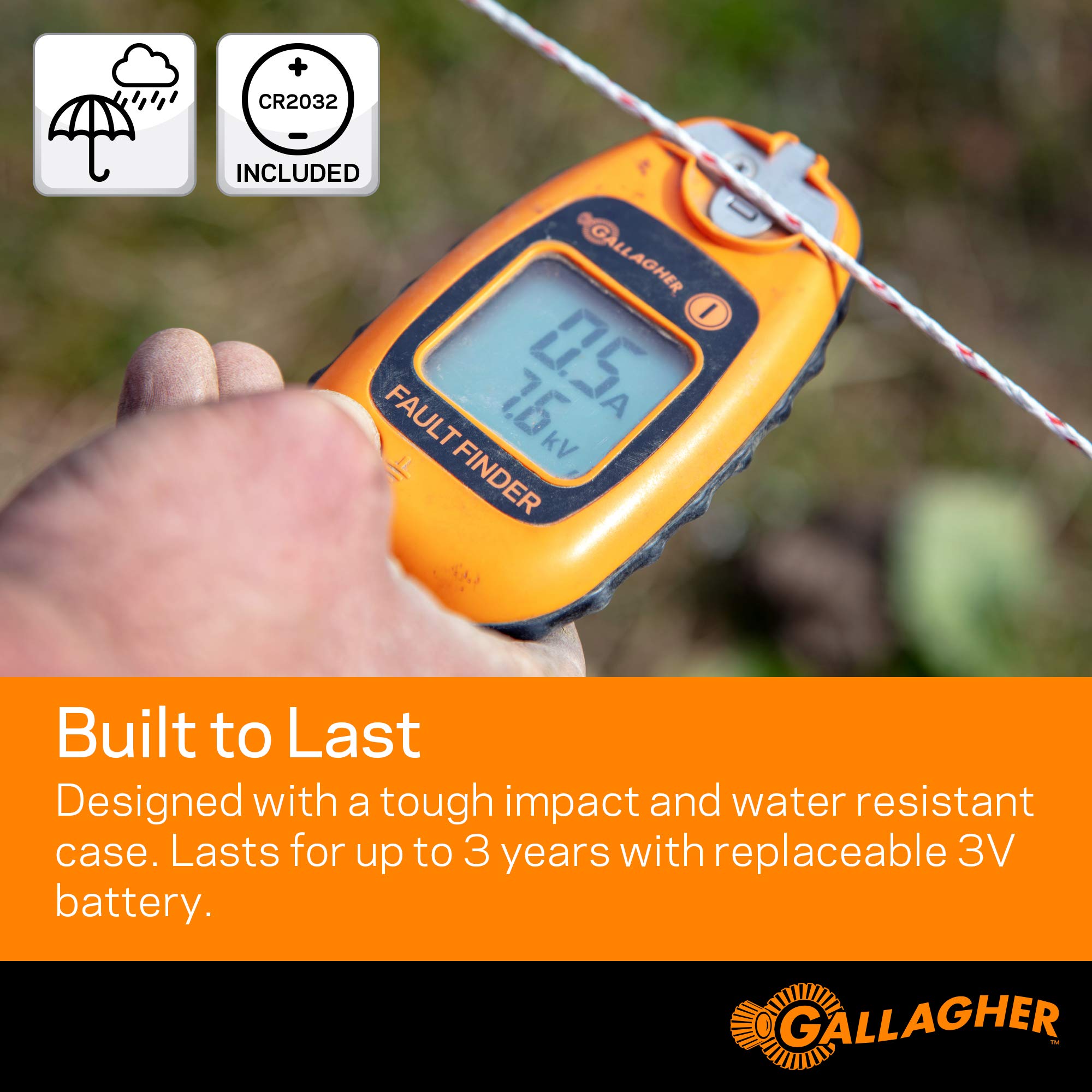 Foto 6 pulgar | Medidor De Voltaje Y Corriente Fault Finder Gallagher Smart Fence - Venta Internacional.