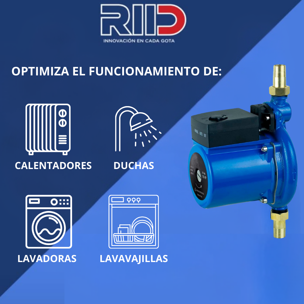 Foto 5 | Bomba Presurizadora Aumenta La Presión Del Agua