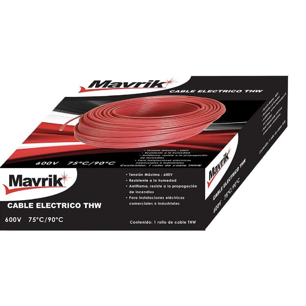 Foto 2 | Cable Eléctrico Adir de Cobre Tipo Thw Cal. 12 100 Metros Rojo