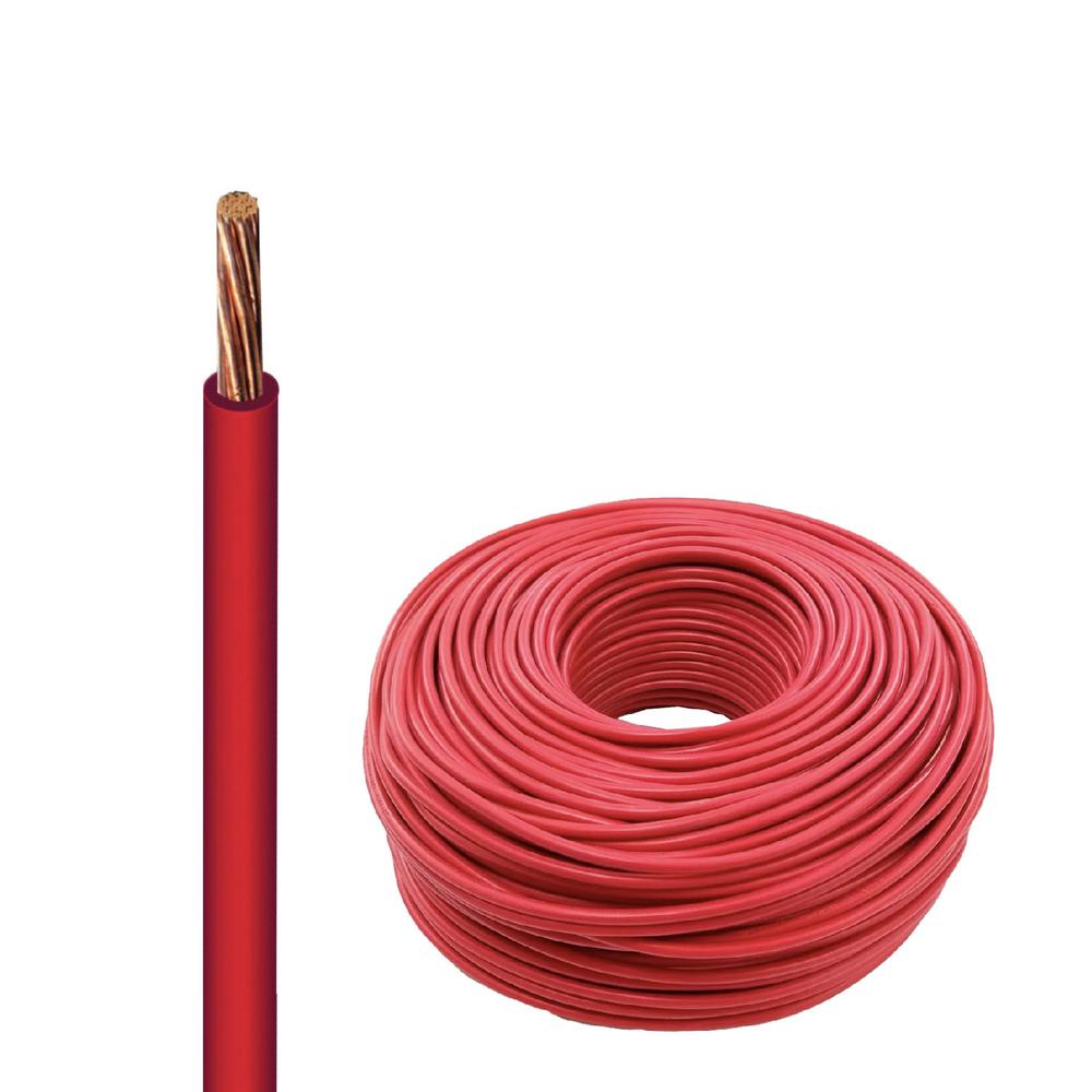 Foto 4 pulgar | Cable Eléctrico Adir de Cobre Tipo Thw Cal. 12 100 Metros Rojo